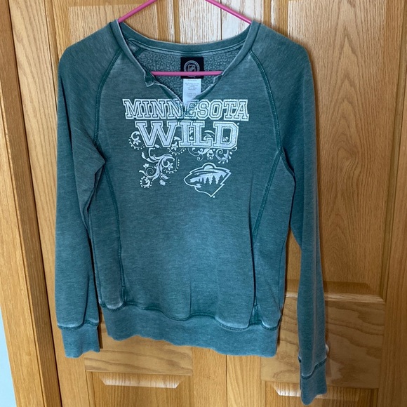 Other - Minnesota wild kids distressed sweater
